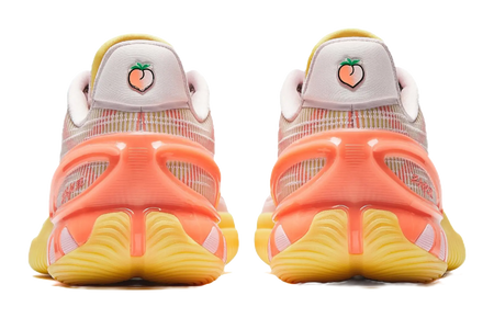 Anta Instant Zap 3 "Juicy Peach" - Men's Low-Top Basketball Shoes Pink Orange  VJSNEAKER