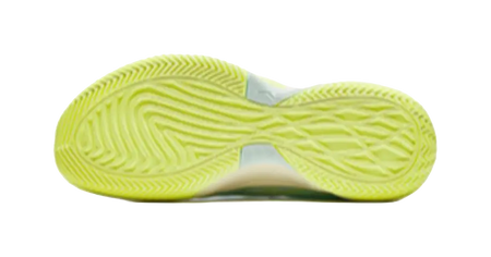 Anta Instantaneous 1 Cushioning Wear-Resistant Low-Top Basketball Shoes Mens White Yellow Green  vjsneaker.com