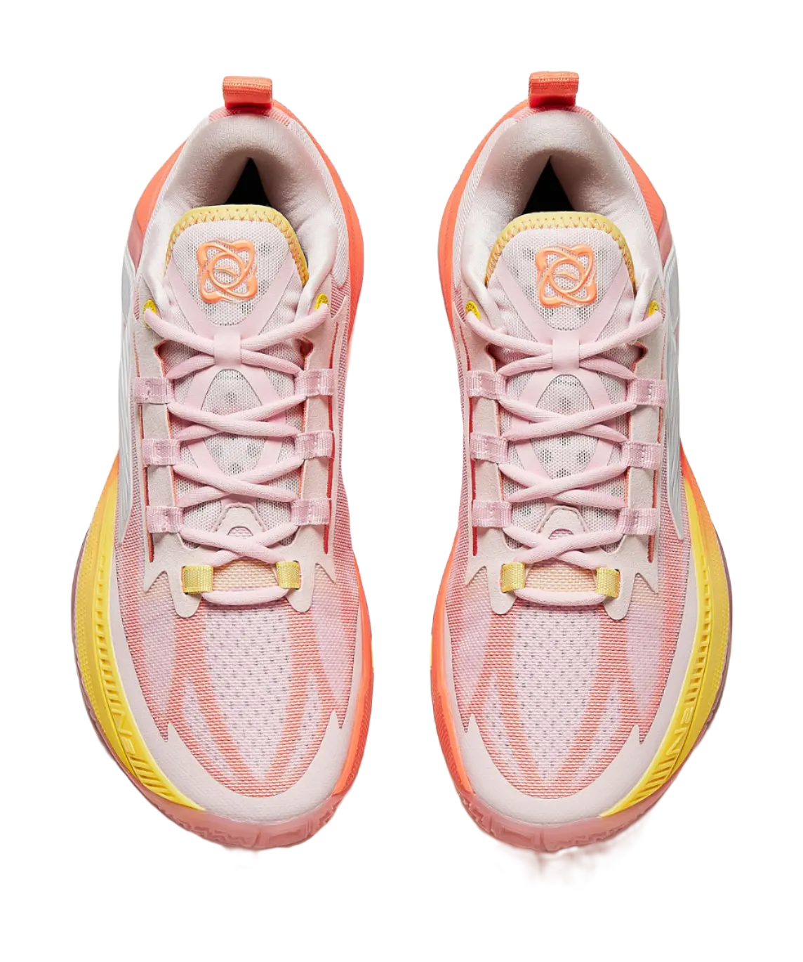 Anta Instantaneous 1 Honey Peach Low top Basketball Shoes Mens Pink  vjsneaker.com