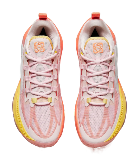 Anta Instantaneous 1 Honey Peach Low top Basketball Shoes Mens Pink  vjsneaker.com