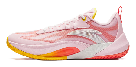 Anta Instantaneous 1 TD Honey Peach Cushioning, Wear Resistant Low top Basketball Shoes Mens Pink  vjsneaker.com