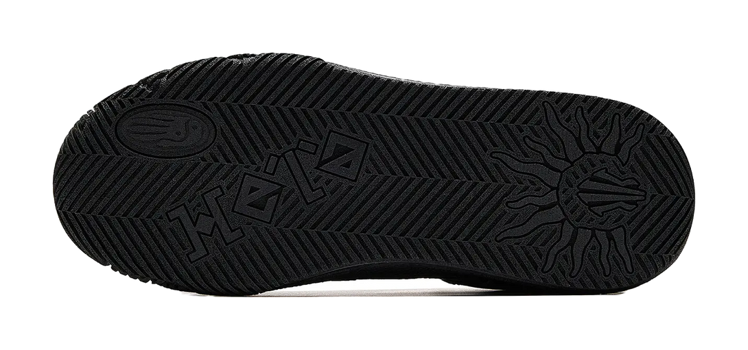 Anta Irving Password Collection Height Increasing Abrasion Resistant Lightweight Skateboard Shoes Men's Basic Black 