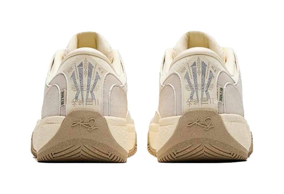 Anta Irving Series Low top Skateboard Shoes Men's Light Beige White/Chalk/Mud Gray 