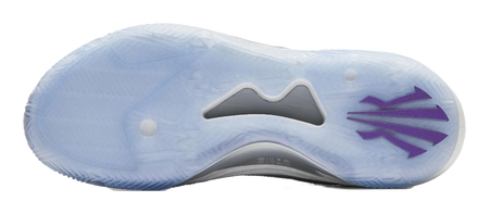 Anta Irving Series Slip-Resistant Cushioning Support Low-Top Basketball Shoes Mens Gray Black Red 