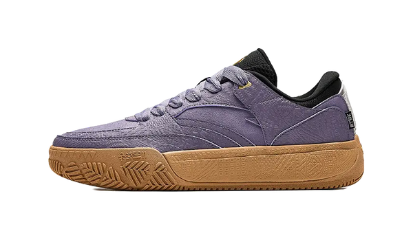 Anta Irving Series Wear resistant And Lightweight Low top Skateboard Shoes Men's Dusk Purple Gray 