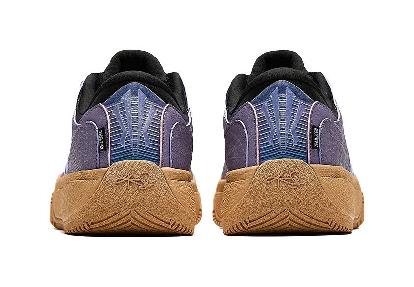 Anta Irving Series Wear resistant And Lightweight Low top Skateboard Shoes Men's Dusk Purple Gray 