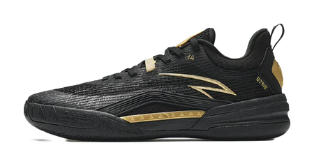 Anta KAI 1 TEAM "Black Gold" Basketball Shoes Mens  vjsneaker.com