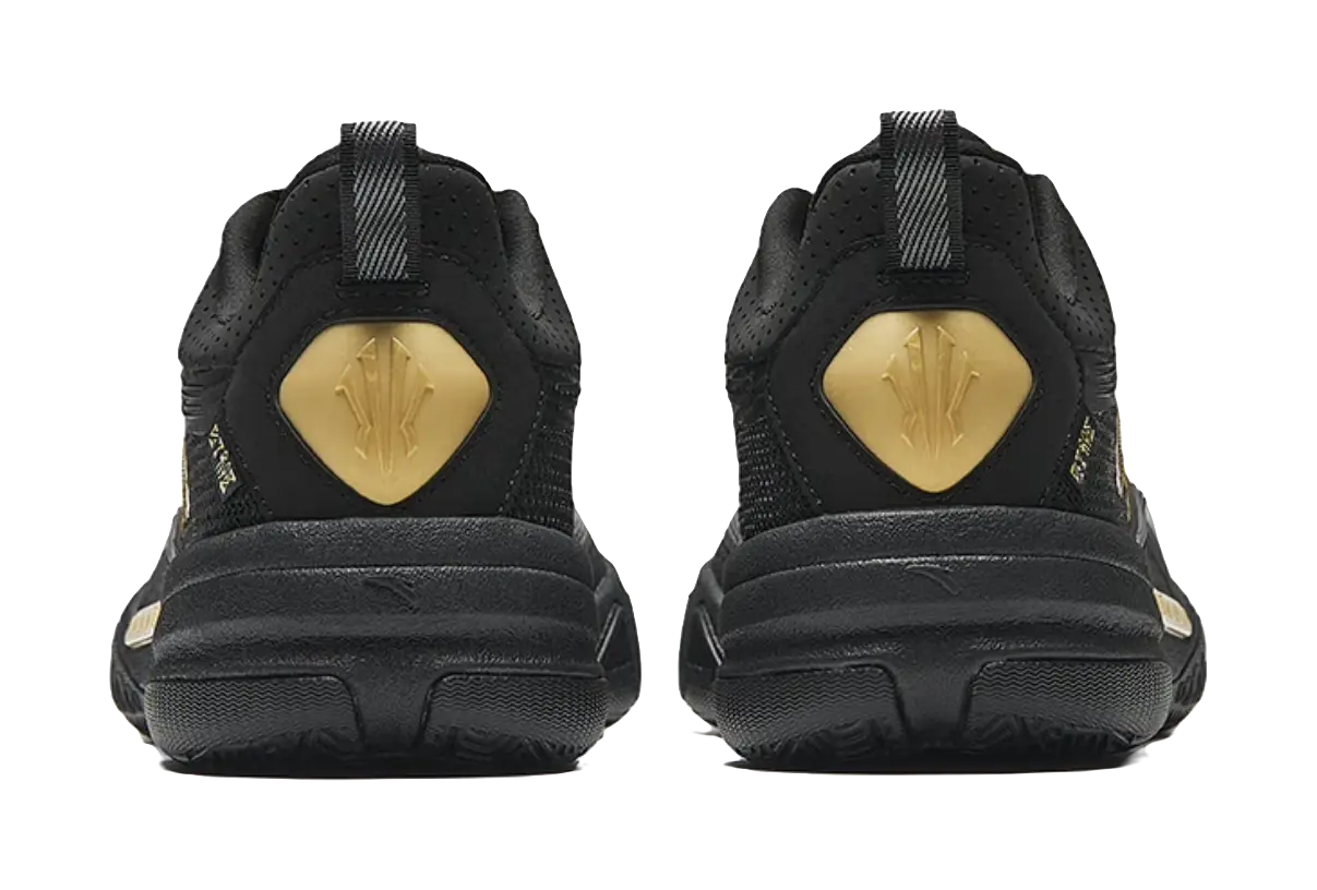 Anta KAI 1 TEAM "Black Gold" Basketball Shoes Mens  vjsneaker.com