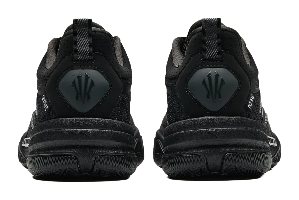 Anta KAI 1 TEAM "Black Knight" Basketball Shoes Mens Black Gray  vjsneaker.com