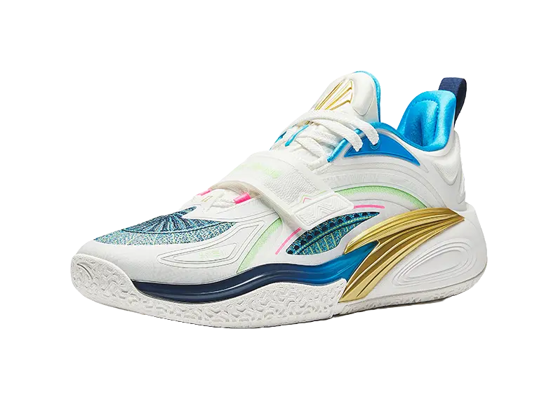 Anta KAI 1 "11 College Home" Basketball Shoes Mens White Blue  vjsneaker.com