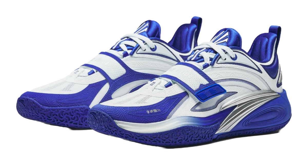 Anta KAI 1 "11 College Home" Basketball Shoes Mens White Blue  vjsneaker.com