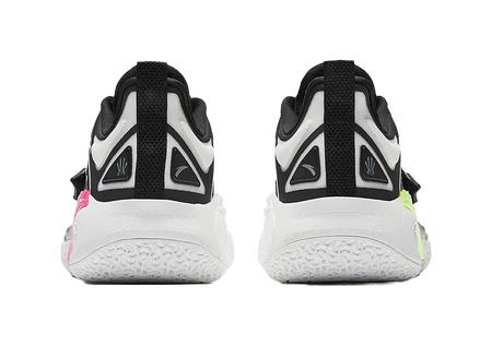 Anta KAI 1 "Enlightened Warrior"Basketball Shoes Mens Mismatched Black White  vjsneaker.com