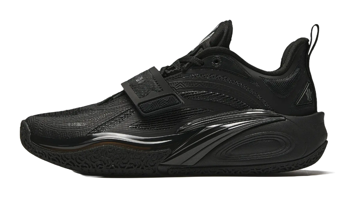 Anta KAI 1 "Yin" Triple Black Basketball Shoes Womens  vjsneaker.com