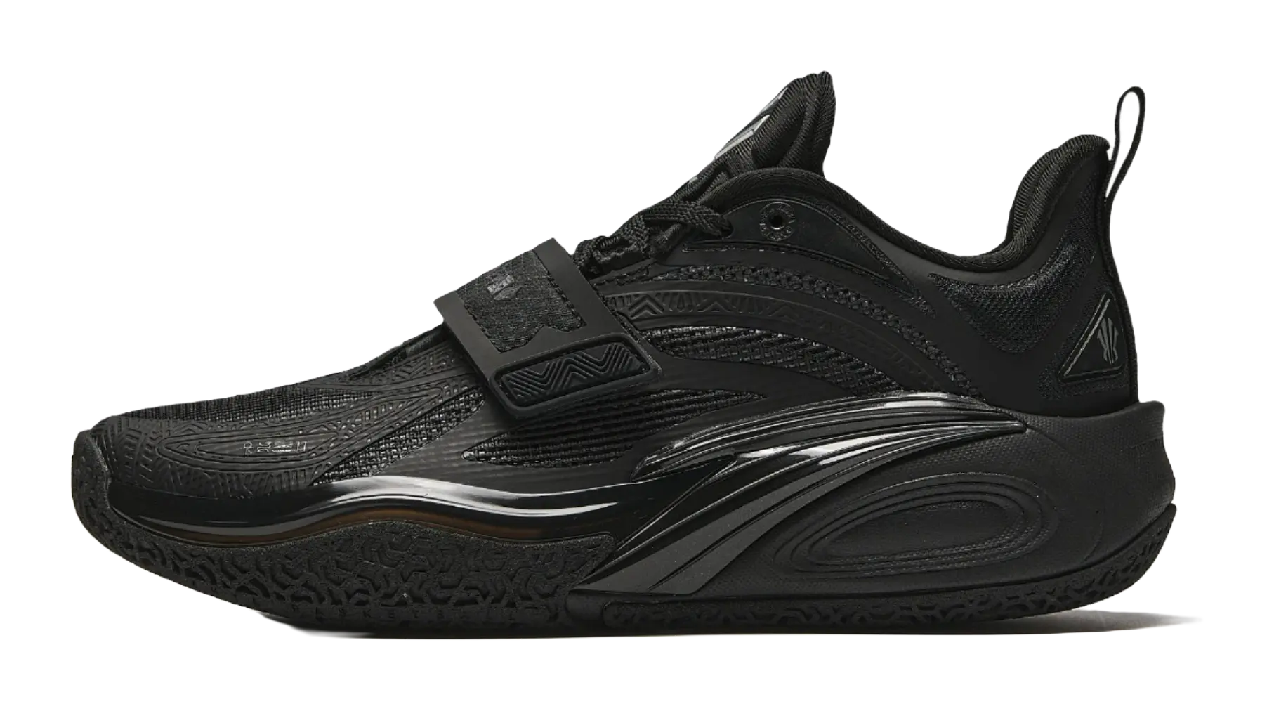 Anta KAI 1 "Yin" Triple Black Basketball Shoes Womens  vjsneaker.com