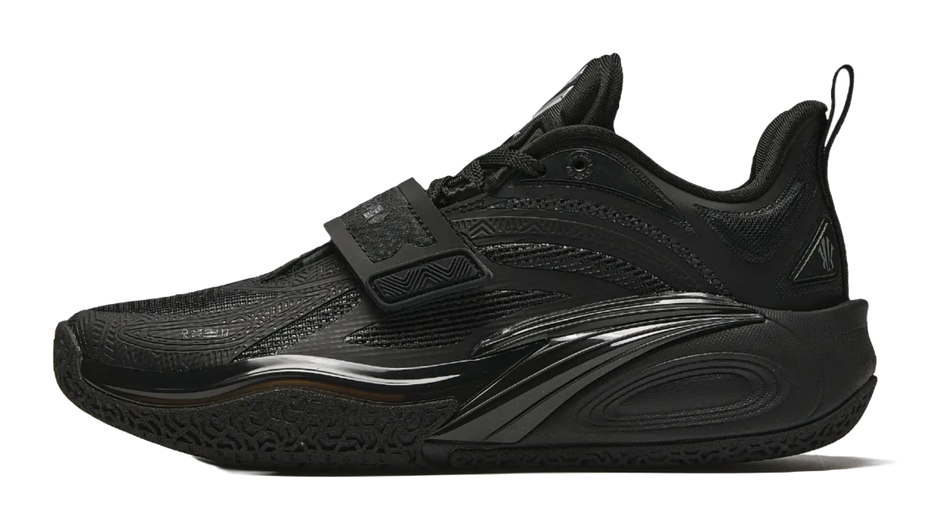Anta KAI 1 "Yin" Triple Black Basketball Shoes Womens  vjsneaker.com