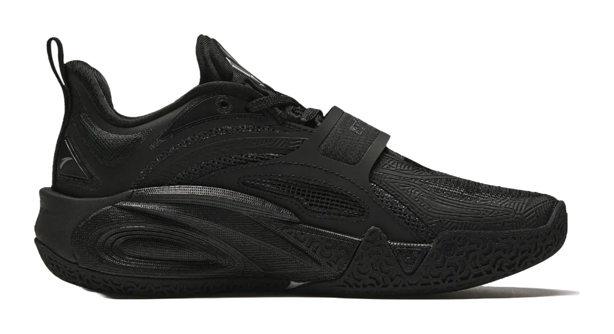 Anta KAI 1 "Yin" Triple Black Basketball Shoes Womens  vjsneaker.com