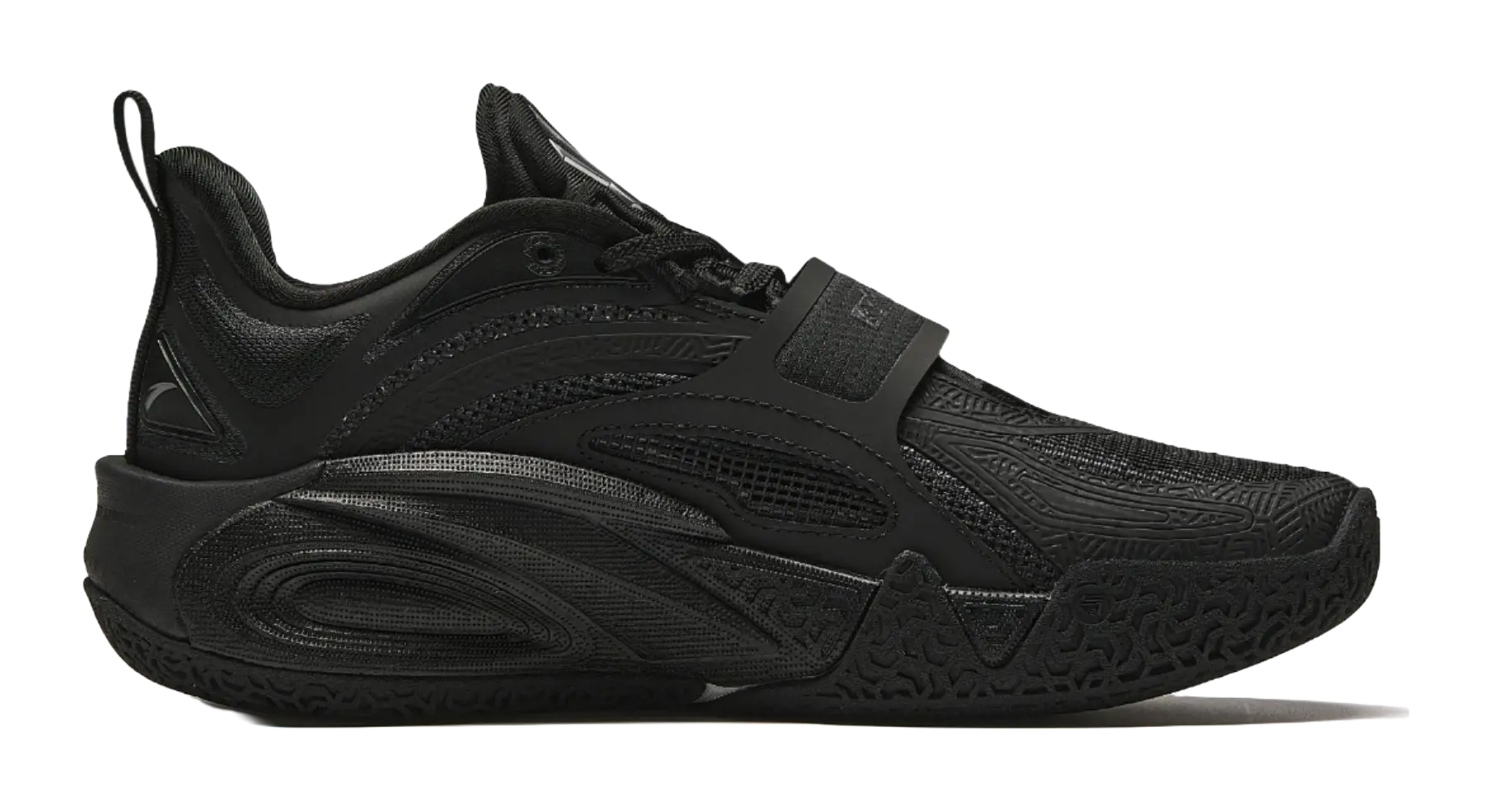 Anta KAI 1 "Yin" Triple Black Basketball Shoes Womens  vjsneaker.com