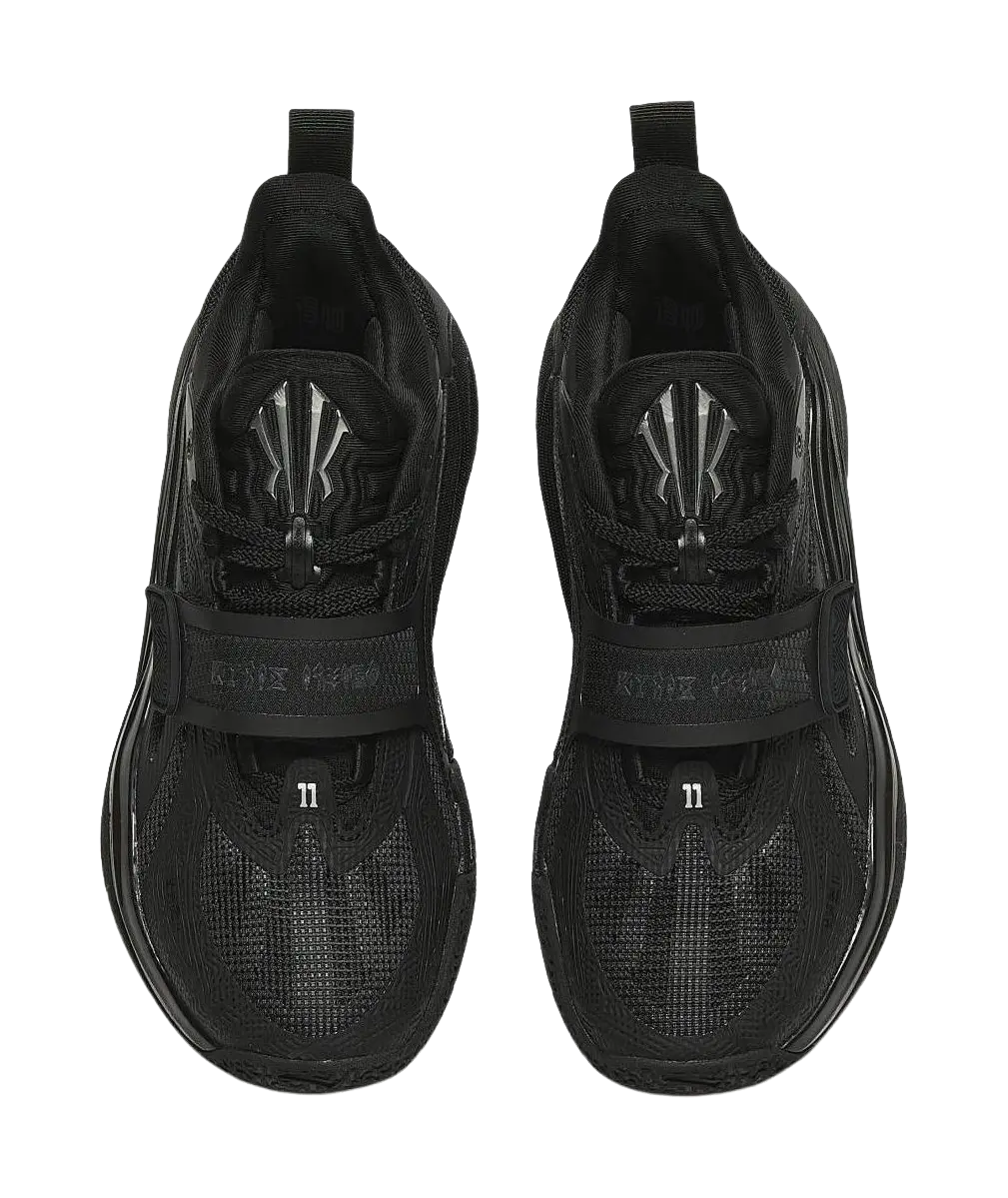 Anta KAI 1 "Yin" Triple Black Basketball Shoes Womens  vjsneaker.com