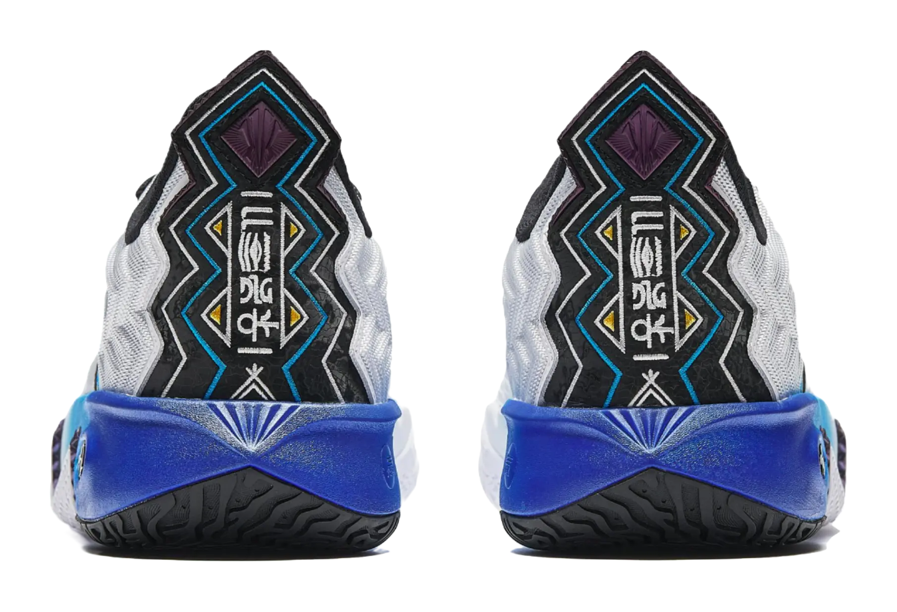 Anta KAI 2 Cushioning, Abrasion Resistant, And Resilient Properties Low Top Basketball Shoes Mens White Black Blue 