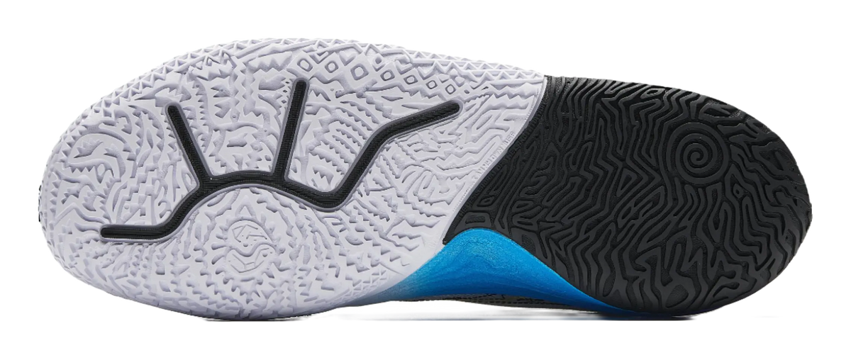 Anta KAI 2 Cushioning, Abrasion Resistant, And Resilient Properties Low Top Basketball Shoes Mens White Black Blue 