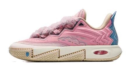 Anta KAI 2 Kyrie Irving 2 - Little Princess Basketball Shoes for Men Coffee Tea Red 