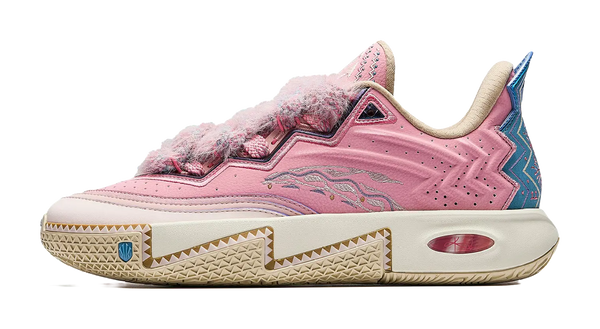 Anta KAI 2 Kyrie Irving 2 - Little Princess Basketball Shoes for Men Coffee Tea Red 