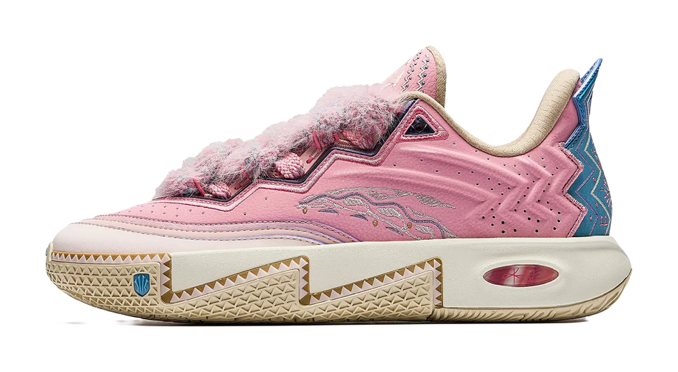 Anta KAI 2 Kyrie Irving 2 - Little Princess Basketball Shoes for Men Coffee Tea Red 