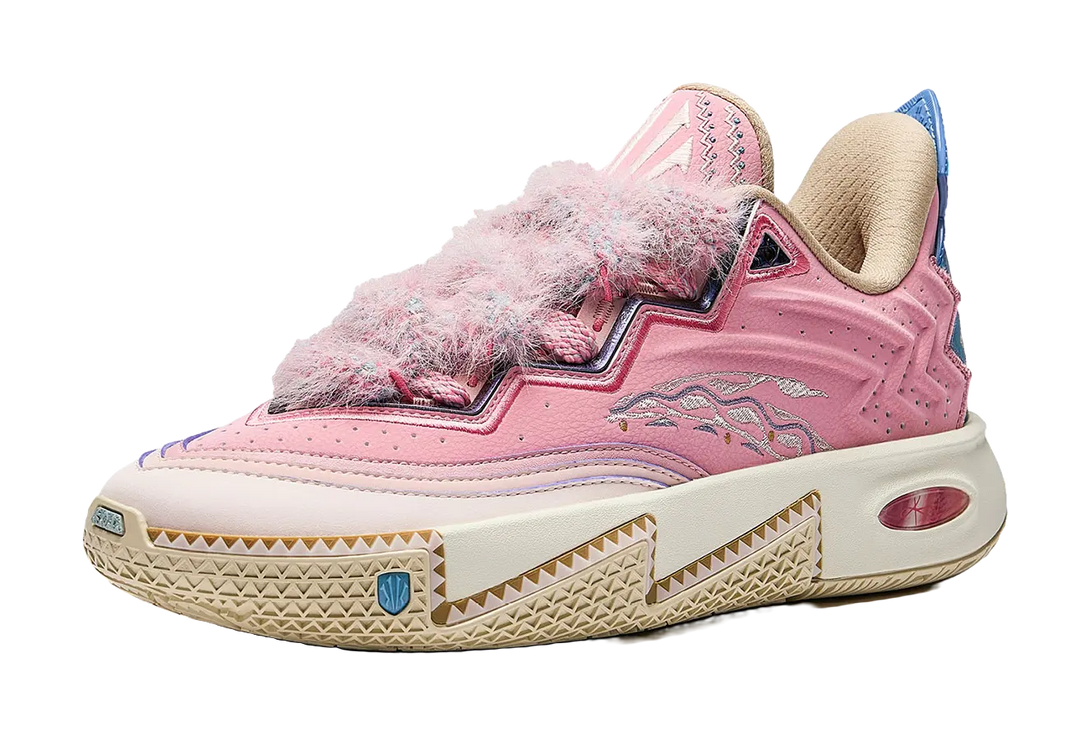 Anta KAI 2 Kyrie Irving 2 - Little Princess Basketball Shoes for Men Coffee Tea Red 