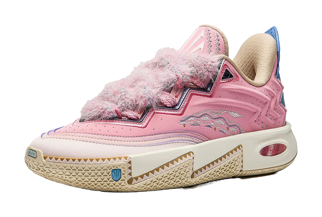 Anta KAI 2 Kyrie Irving 2 - Little Princess Basketball Shoes for Men Coffee Tea Red 