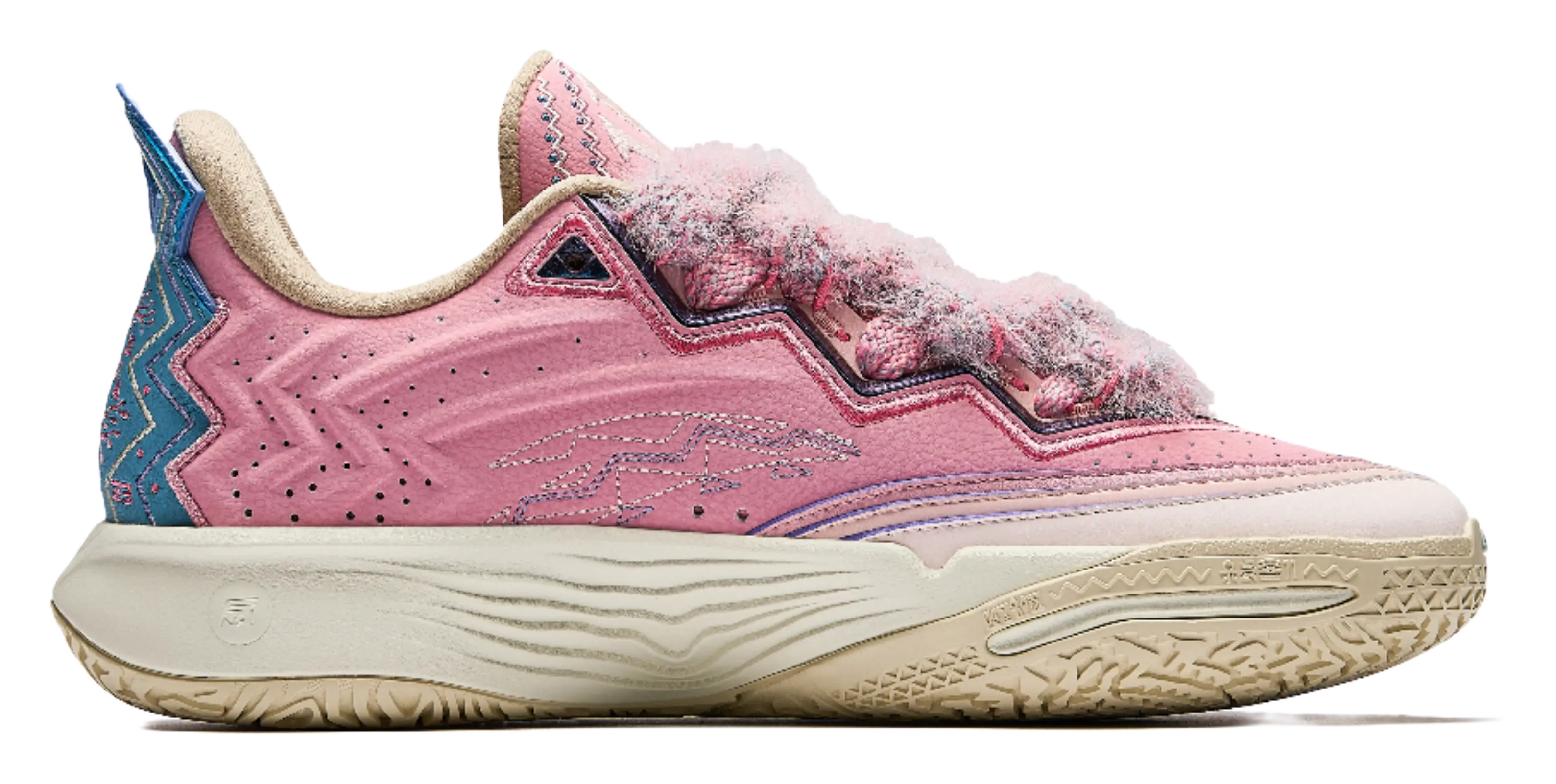 Anta KAI 2 Kyrie Irving 2 - Little Princess Basketball Shoes for Men Coffee Tea Red 