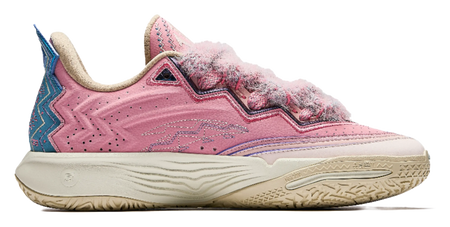 Anta KAI 2 Kyrie Irving 2 - Little Princess Basketball Shoes for Men Coffee Tea Red 