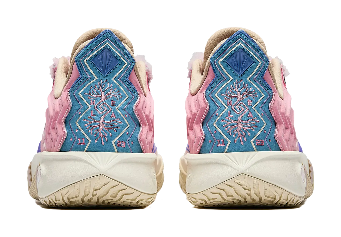 Anta KAI 2 Kyrie Irving 2 - Little Princess Basketball Shoes for Men Coffee Tea Red 