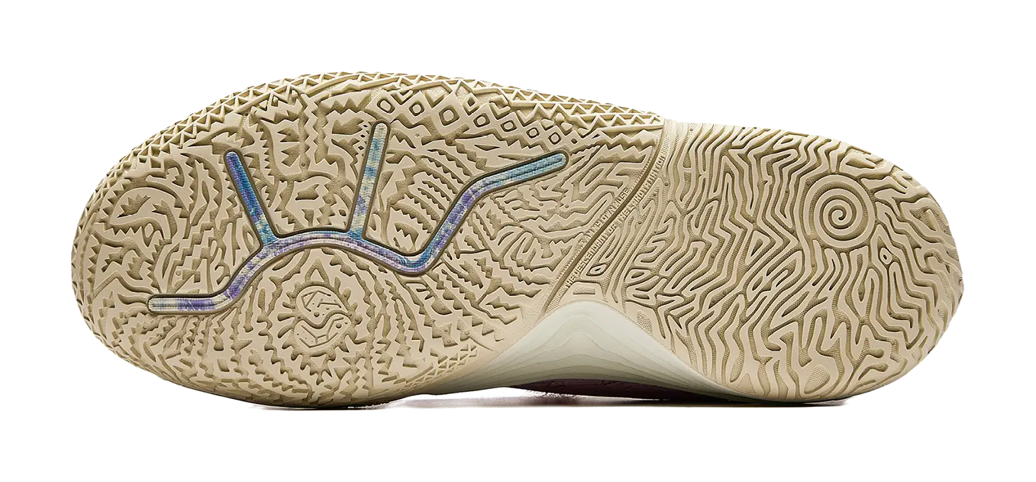 Anta KAI 2 Kyrie Irving 2 - Little Princess Basketball Shoes for Men Coffee Tea Red 