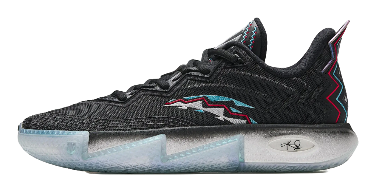 Anta KAI 2 Kyrie Irving's"Muse" Basketball Shoes Mens Black Gray  vjsneaker.com