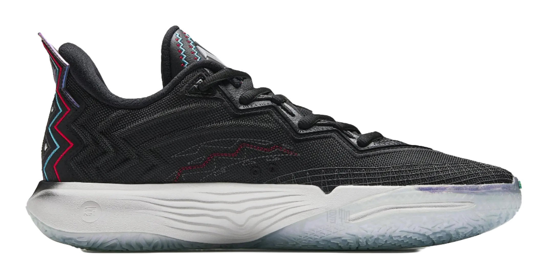 Anta KAI 2 Kyrie Irving's"Muse" Basketball Shoes Mens Black Gray  vjsneaker.com