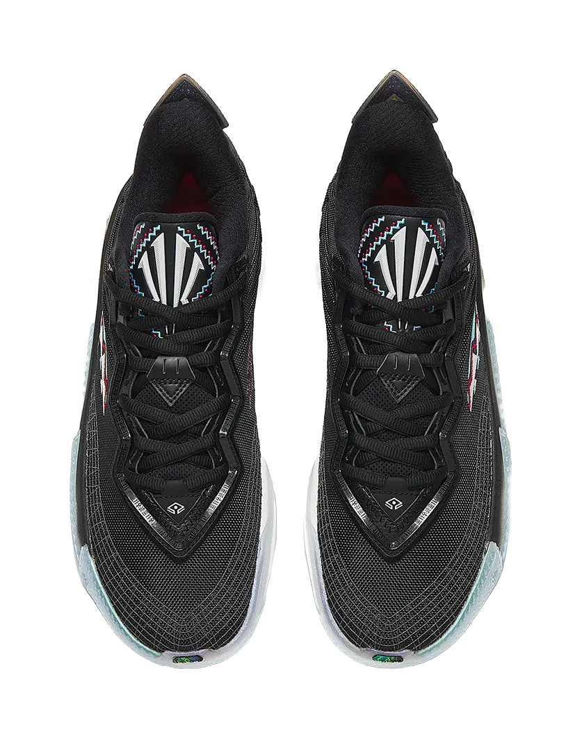 Anta KAI 2 Kyrie Irving's"Muse" Basketball Shoes Mens Black Gray  vjsneaker.com