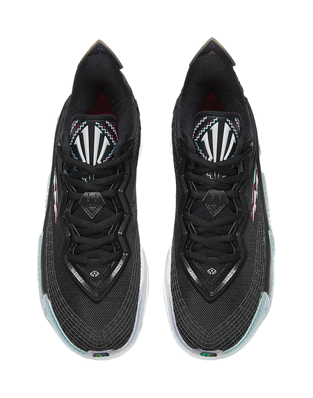 Anta KAI 2 Kyrie Irving's"Muse" Basketball Shoes Mens Black Gray  vjsneaker.com