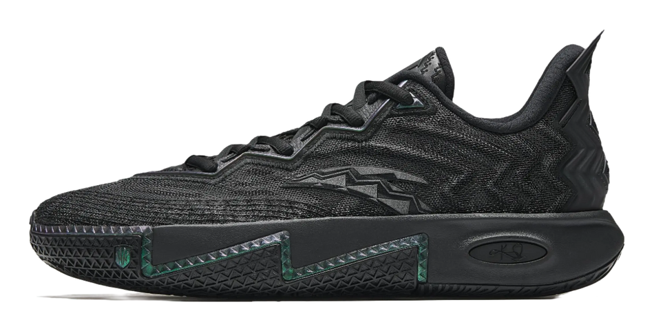 Anta KAI 2 "Triple Black" Basketball Shoes Mens  vjsneaker.com