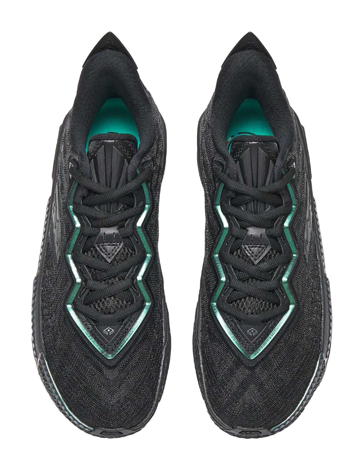 Anta KAI 2 "Triple Black" Basketball Shoes Mens  vjsneaker.com