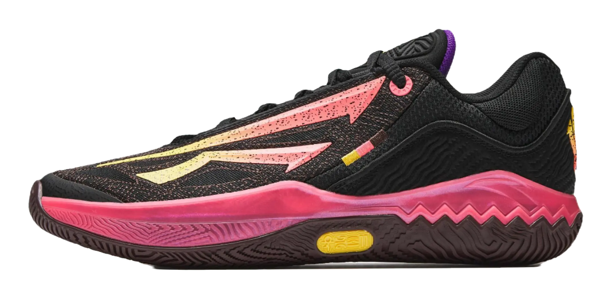 Anta KAI SPEED 2 Blaze Twin Flames -  Basketball Shoes Mens Black Pink  VJSNEAKER