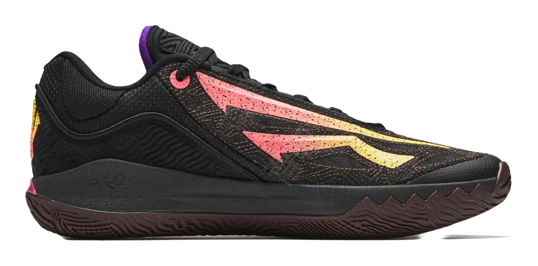 Anta KAI SPEED 2 Blaze Twin Flames -  Basketball Shoes Mens Black Pink  VJSNEAKER