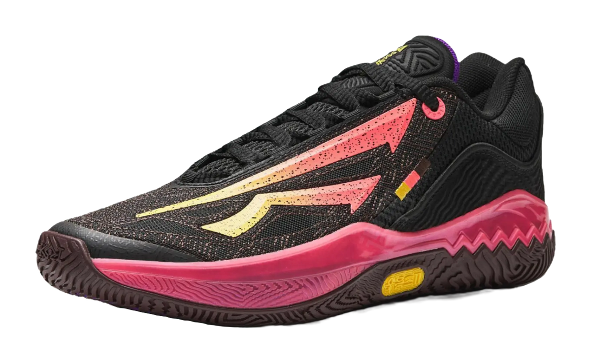Anta KAI SPEED 2 Blaze Twin Flames -  Basketball Shoes Mens Black Pink  VJSNEAKER