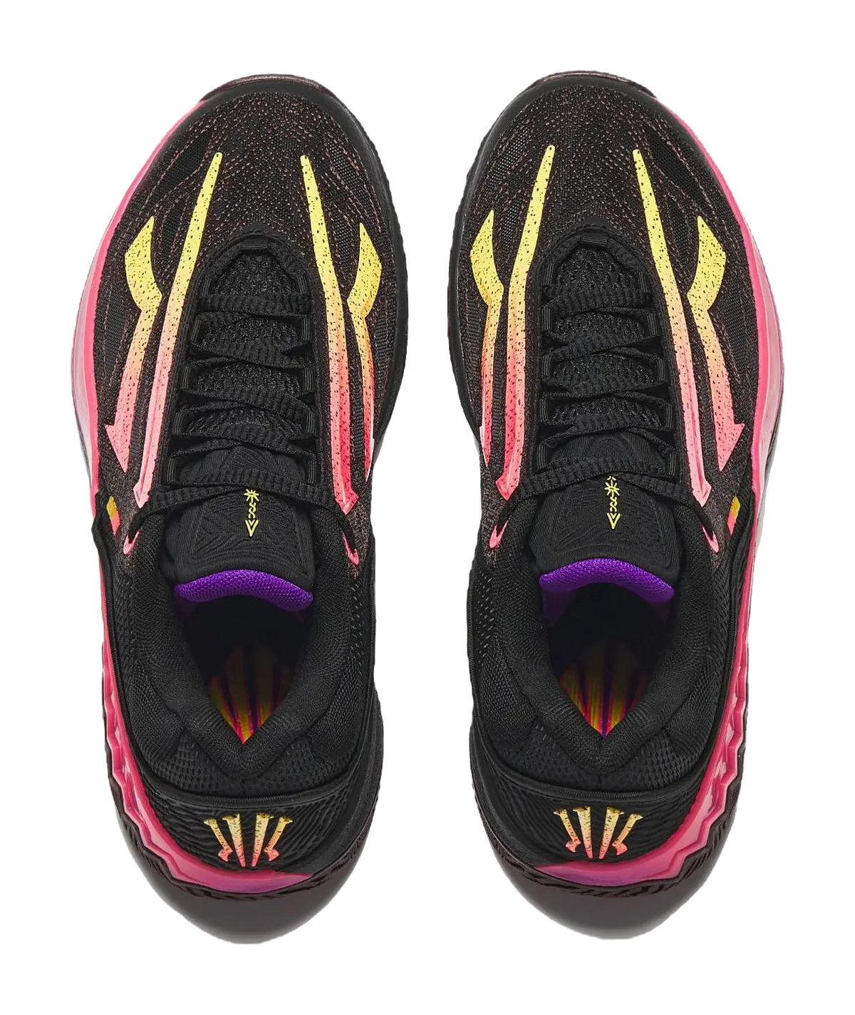 Anta KAI SPEED 2 Blaze Twin Flames -  Basketball Shoes Mens Black Pink  VJSNEAKER