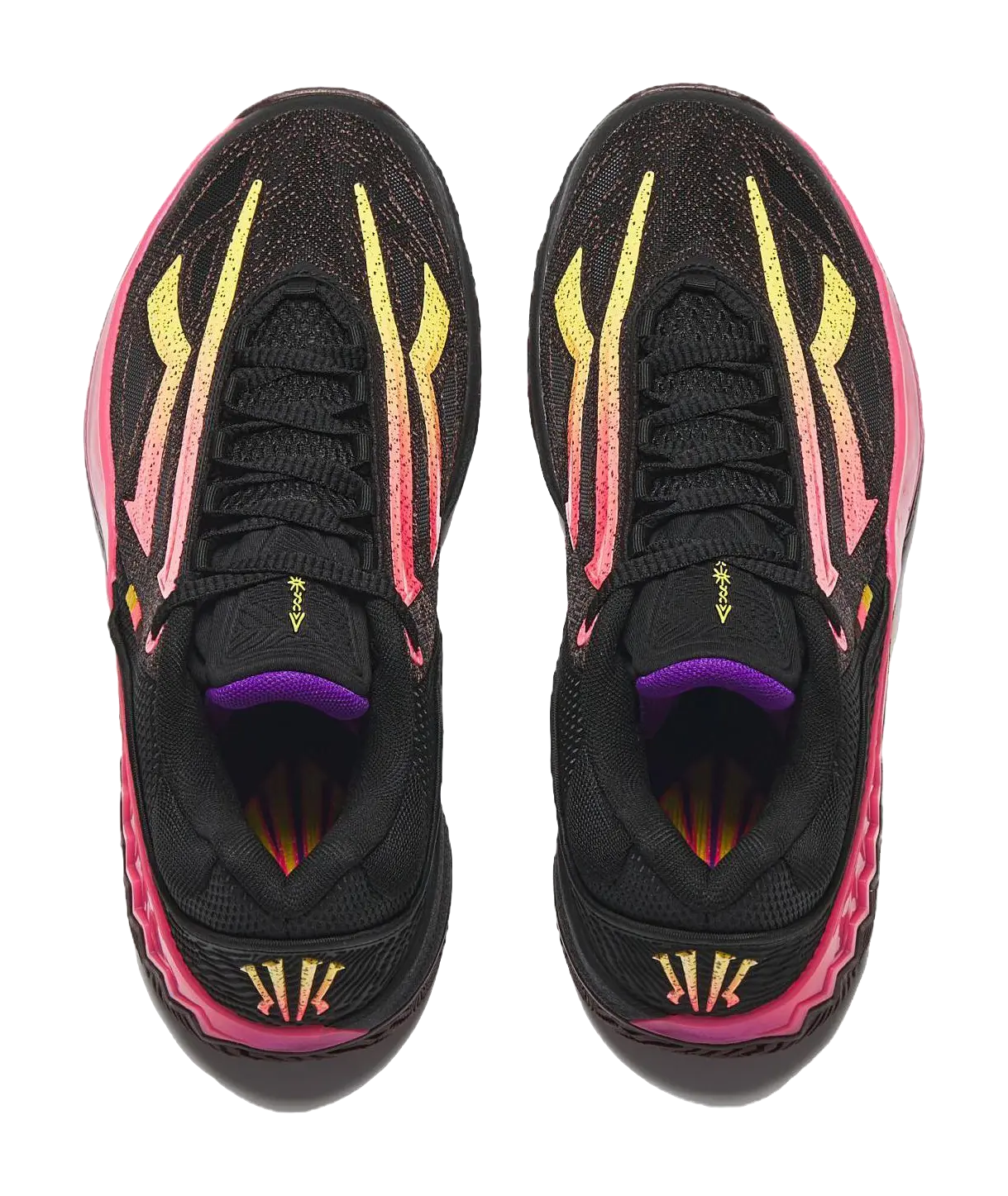 Anta KAI SPEED 2 Blaze Twin Flames -  Basketball Shoes Mens Black Pink  VJSNEAKER