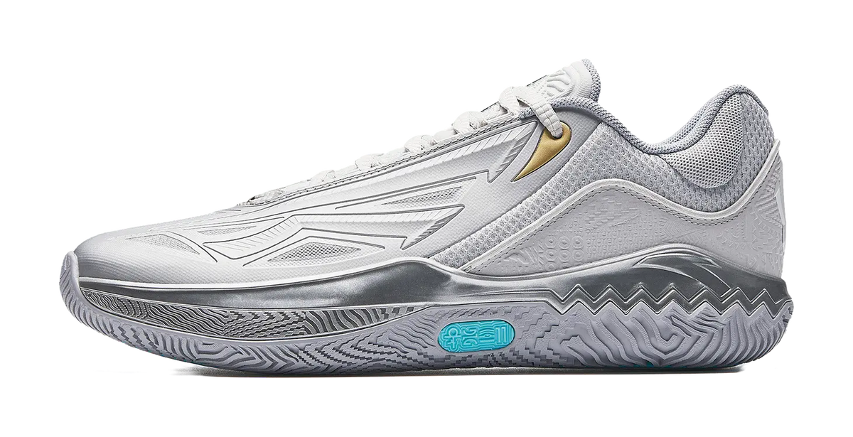 Anta KAI SPEED 2 "Turquoise" - Basketball Shoes Silver Turquoise  VJSNEAKER