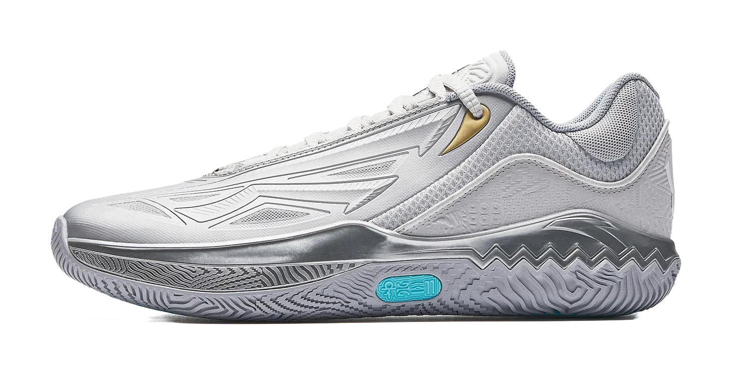 Anta KAI SPEED 2 "Turquoise" - Basketball Shoes Silver Turquoise  VJSNEAKER