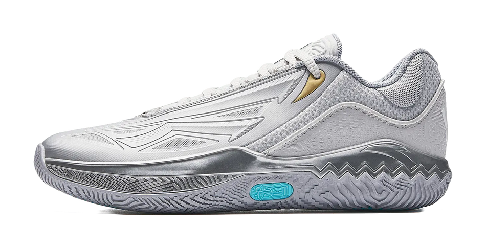 Anta KAI SPEED 2 "Turquoise" - Basketball Shoes Silver Turquoise  VJSNEAKER