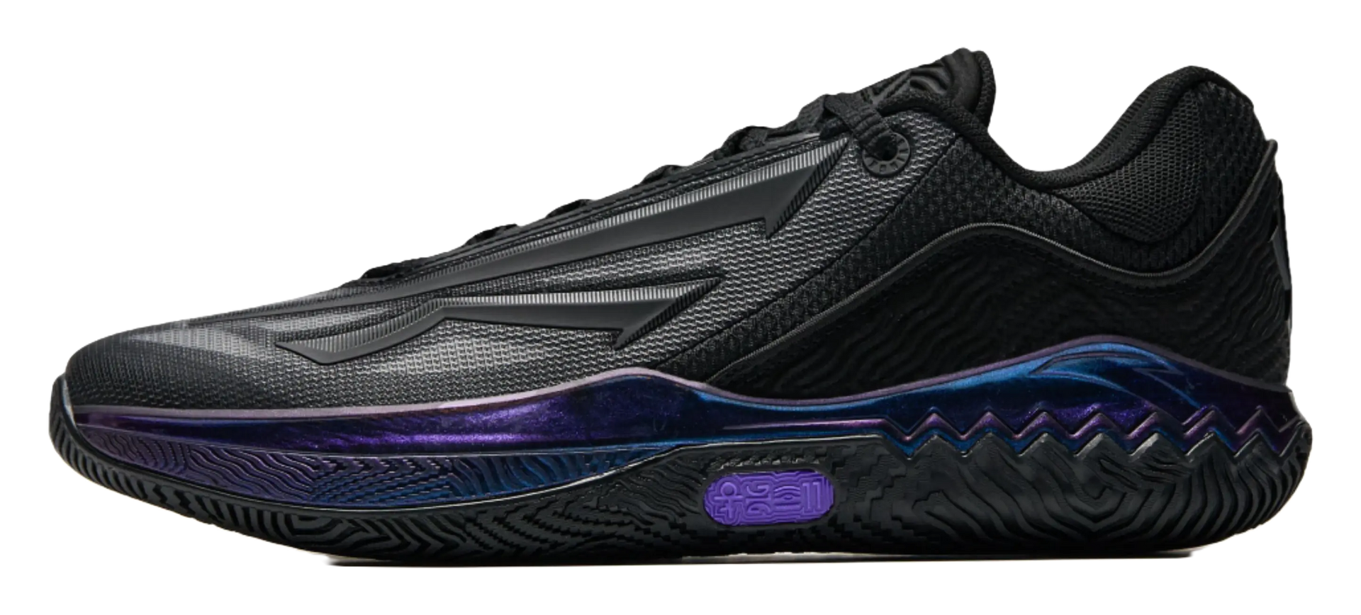 Anta KAI SPEED 2 Triple Black 912541114S-1 Basketball Shoes Men's