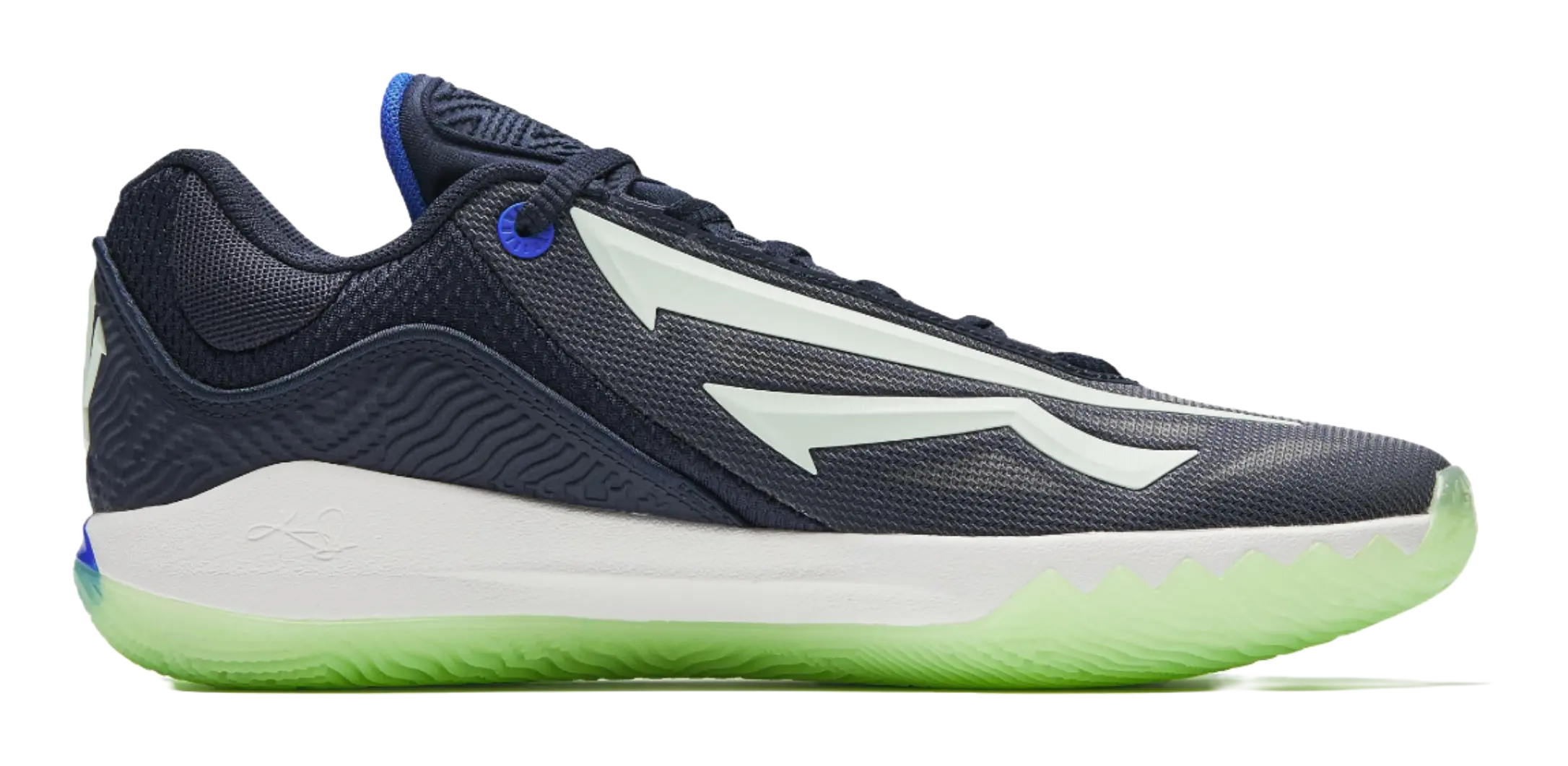 Anta KAI Speed 2 'Dallas' - Basketball Shoes Mens Black Blue  VJSNEAKER