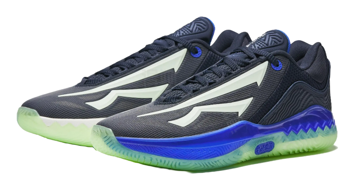 Anta KAI Speed 2 'Dallas' - Basketball Shoes Mens Black Blue  VJSNEAKER